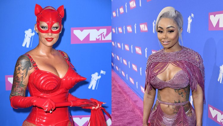 Amber Rose y Blac Chyna entre las peor vestidas 