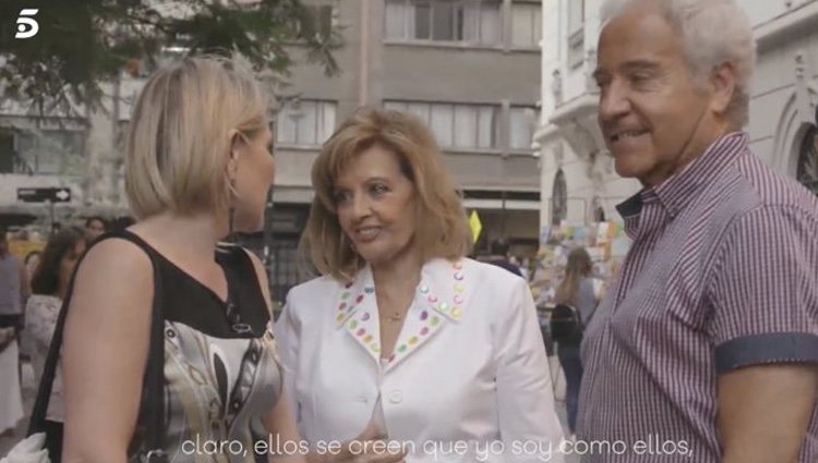 María Teresa Campos hablando de las secuelas / Foto: telecinco.es