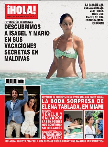 Isabel Preysler en la portada de la revista Hola / Hola.com