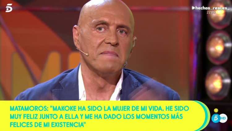 Kiko Matamoros se emociona halando de su separación / Telecinco.es