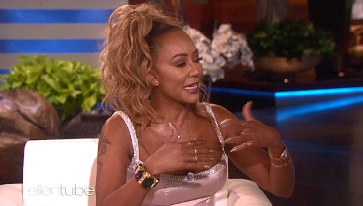 Mel B lo aclaró durante su paso por el programa de Ellen DeGeneres