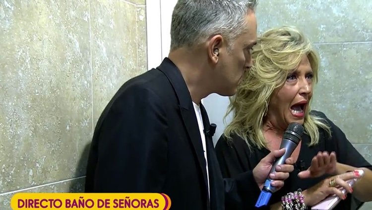 Lydia Lozano muy disgustada / Foto: telecinco.es