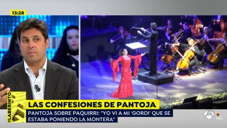 Fran Rivera comentando las palabras de Isabel Pantoja / Antena3.com