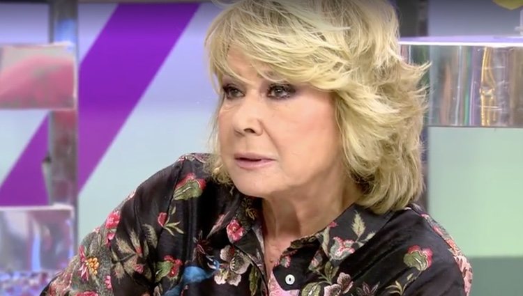 Mila Ximénez, muy afectada por la noticia de Terelu Campos / Telecinco.es 