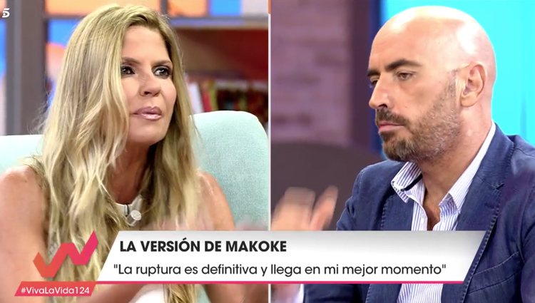 Makoke y Diego Arrabal se enzarzaron en una fuerte discusión / FOTO: Telecinco