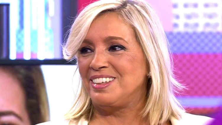 Carmen Borrego con su nuevo look / Foto: telecinco.es