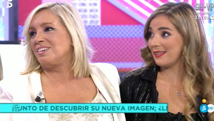 Carmen Borrego con su hija / Foto: telecinco.es