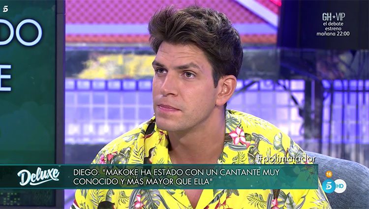 Diego Matamoros hablando de su padre en 'Sábado Deluxe' / Telecinco.es