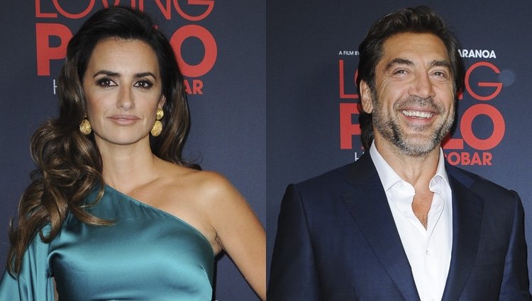 Penélope Cruz y Javier Bardem posaron separados en la presentación de 'Loving Pablo'