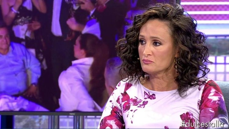 Dulce hablando en 'Sábado Deluxe' / Foto: telecinco.es