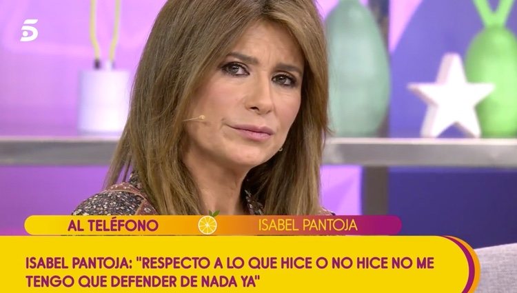 Gema López en el programa / Foto: telecinco.es