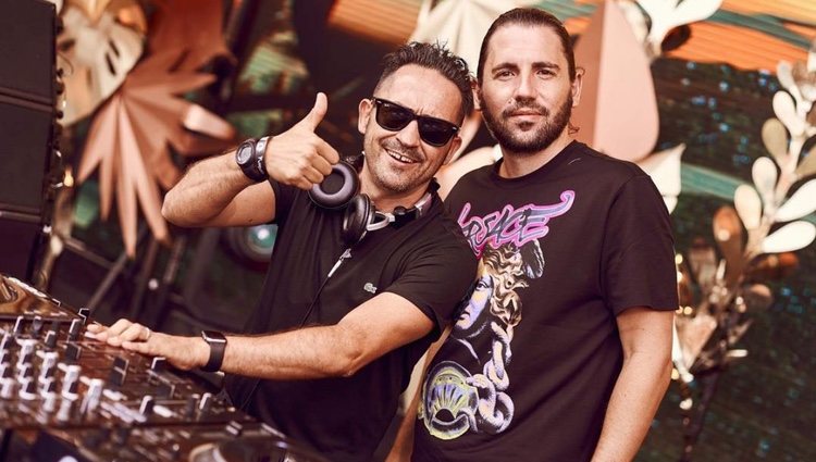 Carlos Bayona junto al DJ Dimitri Vegas | Foto: Carlos Bayona Instagram