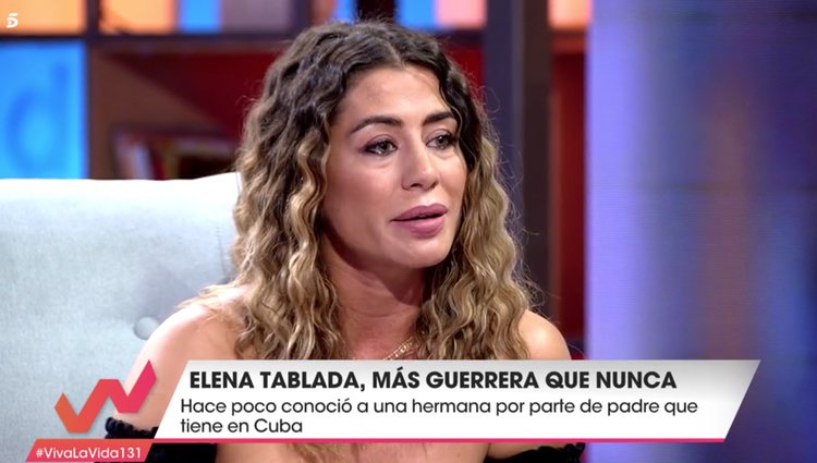 Elena conoció a su padre y a su hermana después de muchos años / Foto: Telecinco