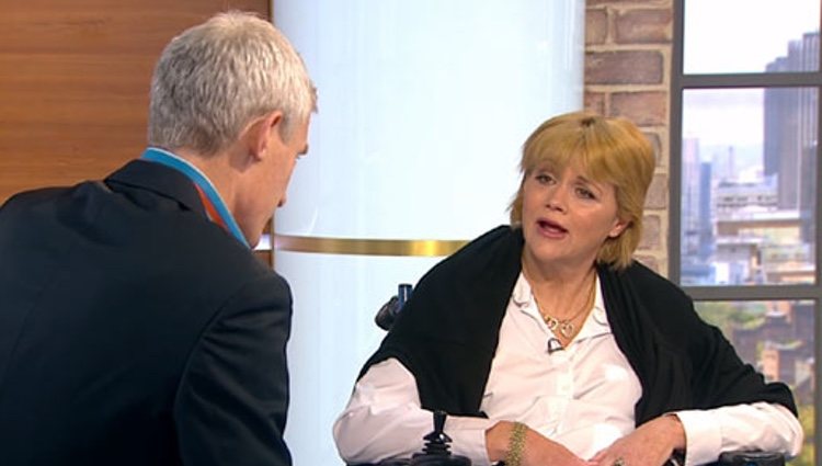 Samantha Markle en el programa 'Jeremy Vine'