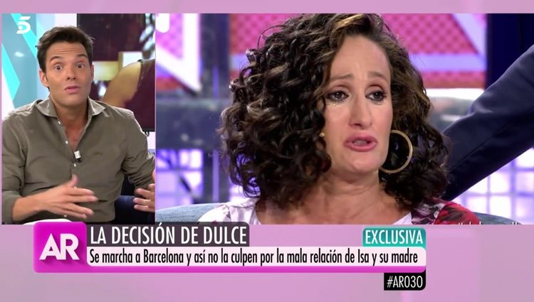 'El programa de Ana Rosa' desvela la marcha de Dulce / Foto: Telecinco.es