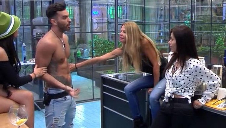 Suso discutiendo con Miriam / Foto: telecinco.es