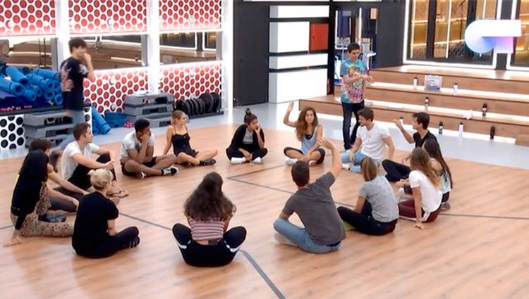 Los Javis durante su clase magistral en 'Operación Triunfo 2018' / RTVE.es