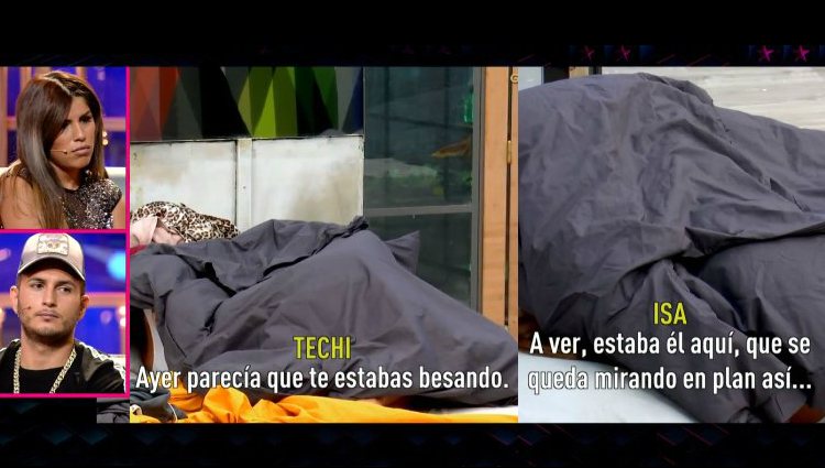 Chabelita y Omar ven el famoso vídeo de la conversación sobre el 'mantoning' con Asraf | telecinco.es