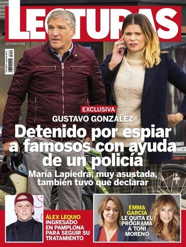 Gustavo González en la portada de Lecturas 