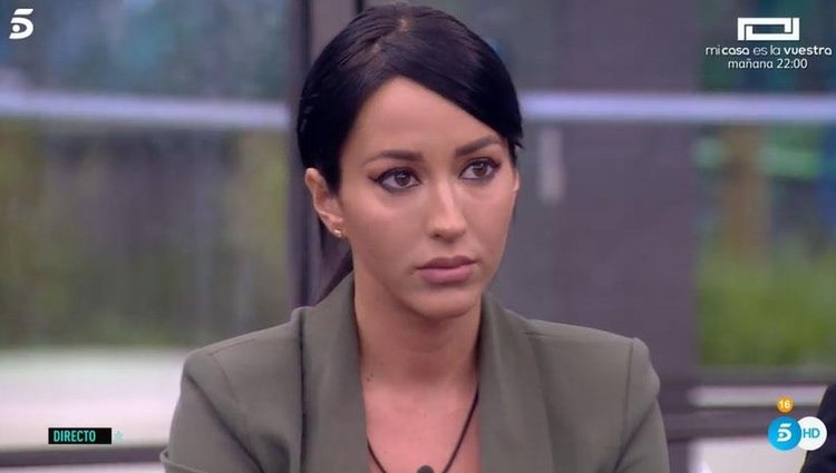 Aura Ruiz disculpándose / Foto: telecinco.es