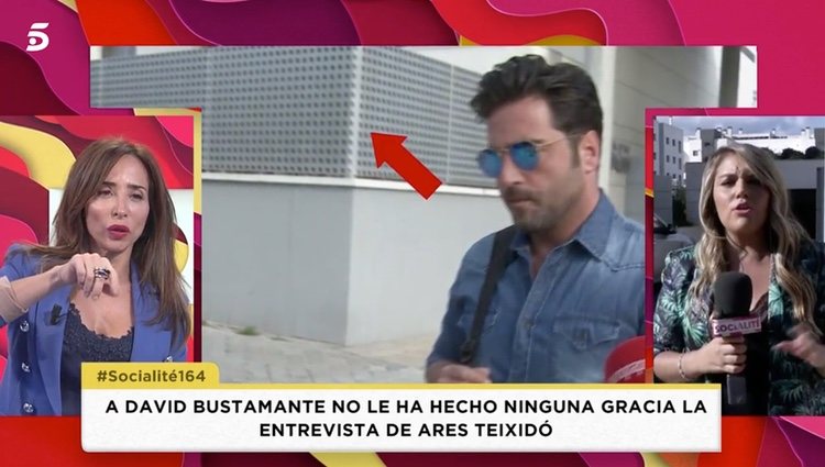 David Bustamante no quiere hablar de Ares Teixidó/ Foto: telecinco.es