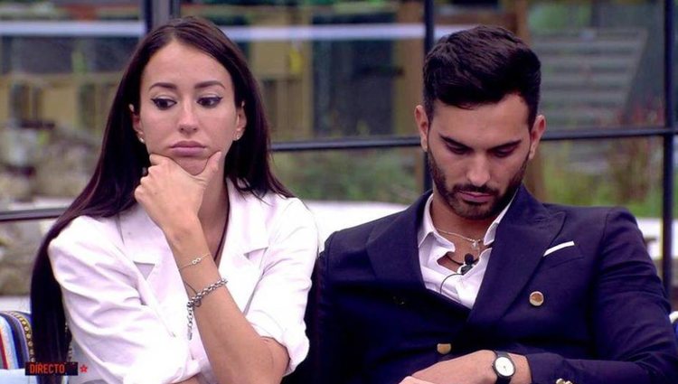 La pareja empezó a distanciarse a partir de las nominaciones / Foto: Telecinco.es