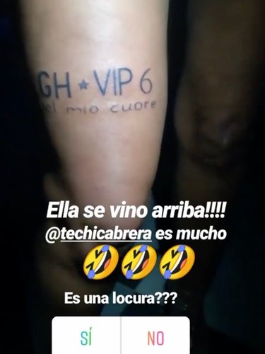 El increíble tatuaje de Techi / Instagram