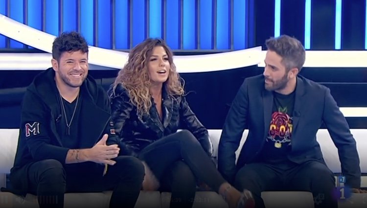 Ambos cantantes acudieron al programa para presentar su nuevo tema juntos / Rtve.es