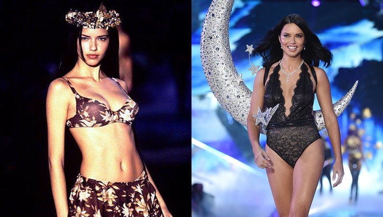 La primera y última aparición de Adriana Lima en el VSFS