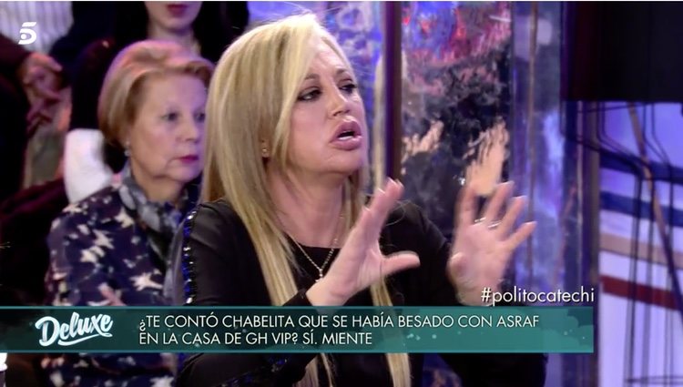 La colaboradora se mostró indignada con el relato de la que fuera concursante de 'GHVIP 6' - Telecinco.es