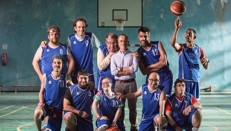 Los protagonistas de la película 'Campeones'