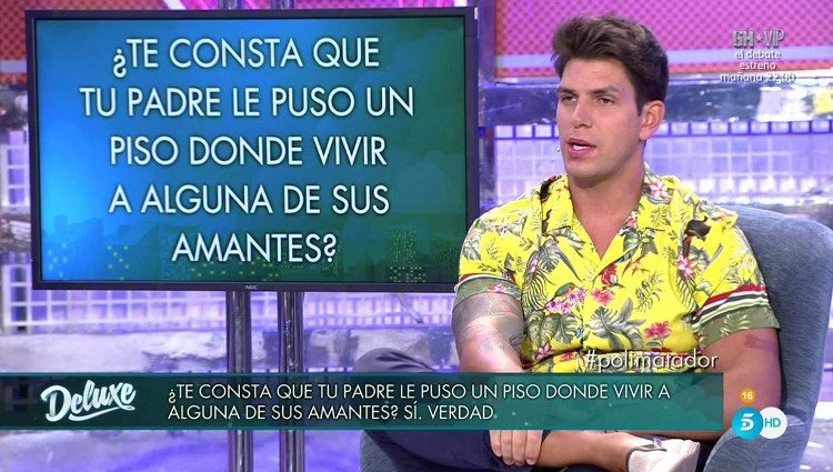 Diego Matamoros en el 'polideluxe' / Telecinco.es