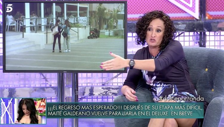 Dulce asegura que sus pertenencias siguen en manos de la tonadillera - Telecinco.es