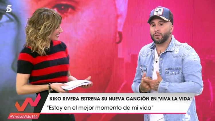 Kiko Rivera hablando de su depresión en 'Viva la vida' / Telecinco.es