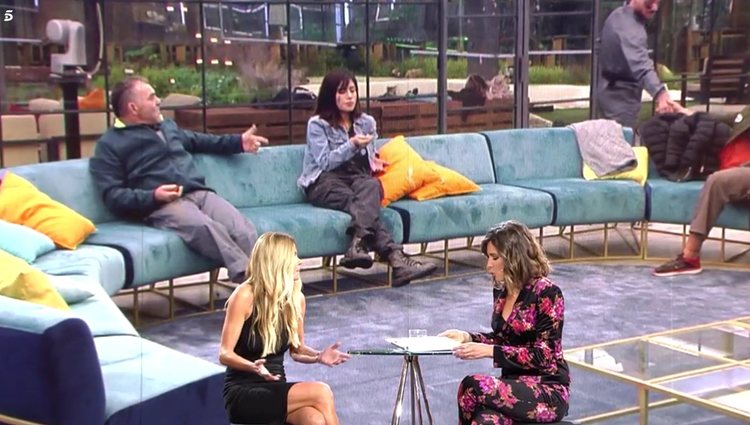 Makoke le contó a Sandra Barneda de la llamada durante la entrevista / Foto: Telecinco.es