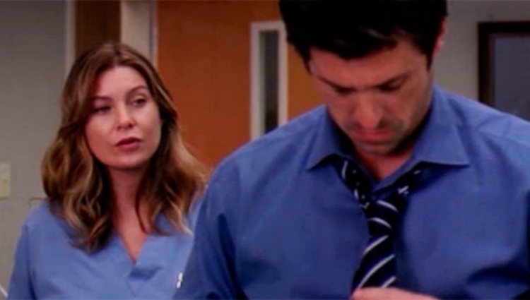 Plano corto de Ellen Pompeo para oultar su embarazo | Foto: Fotograma 'Anatomía de Grey'