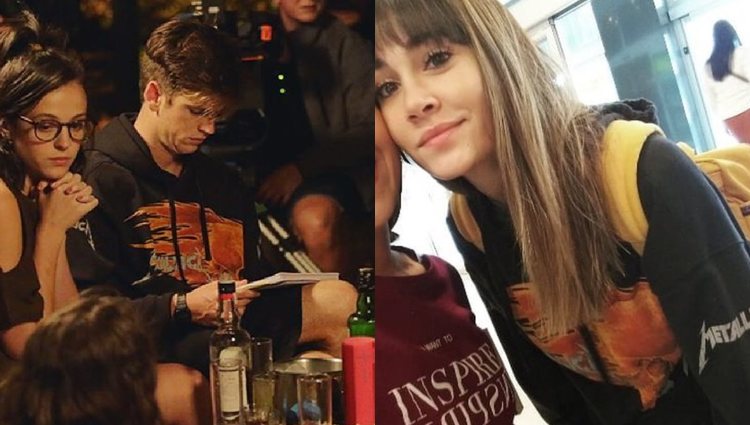 Aitana y Miguel con la misma sudadera / Fotos: Instagram