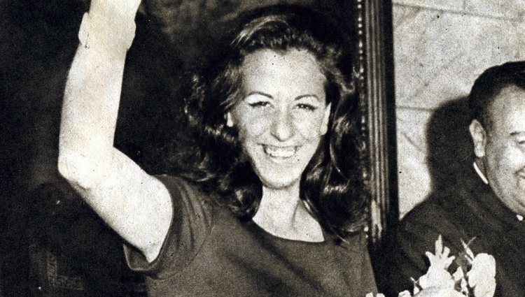 Rita Barberá elegida 'Musa del Humor' en 1973