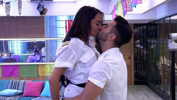 Aurah y Suso se besan en 'GH VIP 6' / Telecinco.es