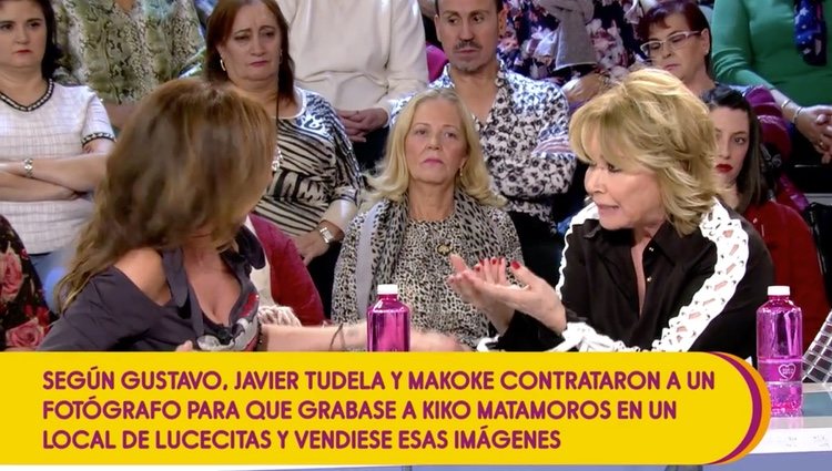 Discusión de las colaboradoras en 'Sálvame'