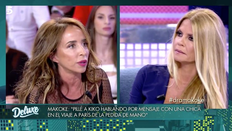 María Patiño y Makoke en 'Sábado Deluxe' / Fuente: telecinco.es