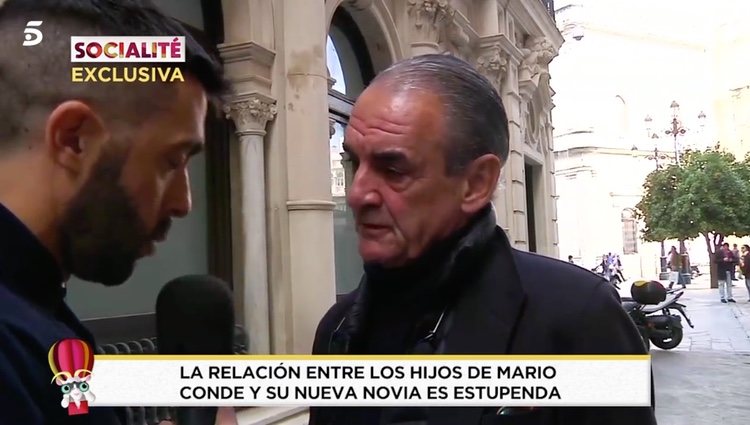 Mario Conde habla de la relación de Pilar Marín con sus hijos / Fuente: telecinco.es