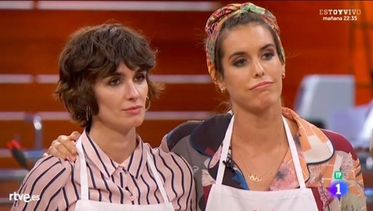 Ona Carbonell con Paz Vega/ Foto: La 1