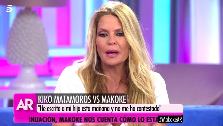 Makoke no quiere hablar de su hija / Telecinco.es