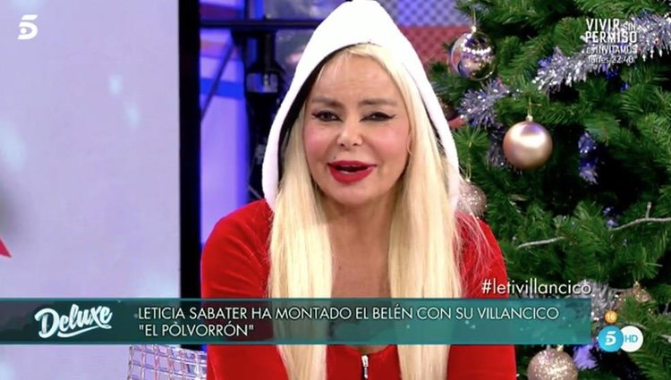 Leticia Sabater en 'Sábado Deluxe'