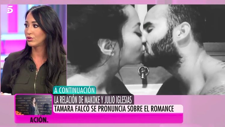 Aurah hablando de cómo está su relación con Jesé / Telecinco.es