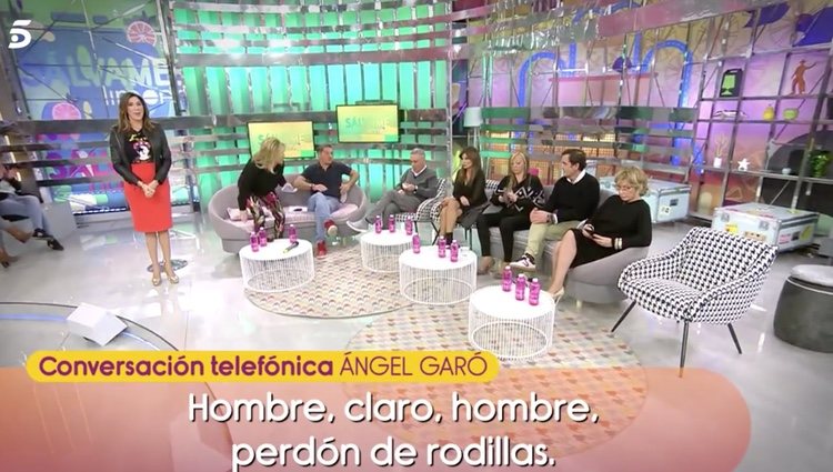 Ángel Garó habla sobre lo mal que lo han tratado en 'Sálvame' |Foto:Telecinco.es