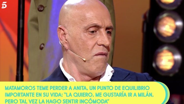 Kiko Matamoros habla sobre su hija en 'Sálvame' |Foto:Telecinco.es