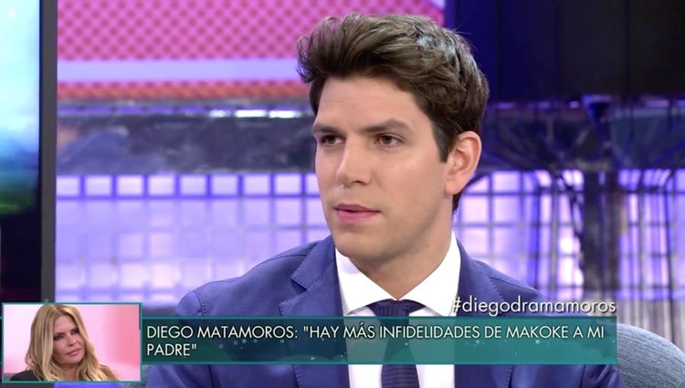 Diego Matamoros en 'Sálvame Deluxe' hablando sobre Makoke