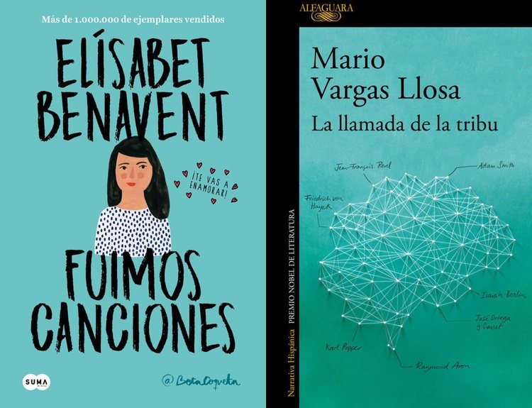 Portadas de 'Fuimos canciones' y 'La llamada de la tribu'